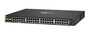 Hewlett Packard Enterprise Commutateur Réseau Aruba CX 6000 48 Ports Gigabit PoE+ 370W avec 4 Ports SFP, Compact et Sans Ventilateur, pour PME et Filiales