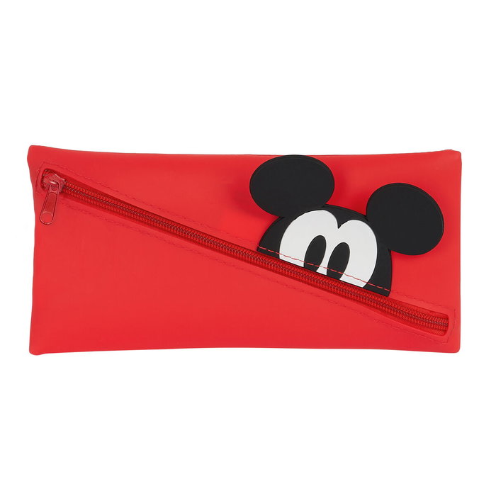Trousse d'écolier Mickey Mouse Clubhouse Rouge 22 x 11 x 1 cm Trousse d'écolier Mickey Mouse Clubhouse Rouge 22 x 11 x 1 cm
