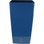 Riviera Bac à fleurs carré EVA NEW HAUT - Plastique 100% recyclable - 69 litres - H 68.5 x L 37 x P 37 cm - Bleu