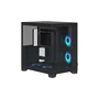 Fractal Design Pop 2 Vision Black RGB Boîtier PC ATX Panneau Vitré Éclairage RGB Fenêtre Latérale Verre