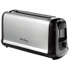 MOULINEX Grille-pain à fentes larges en inox 1000W