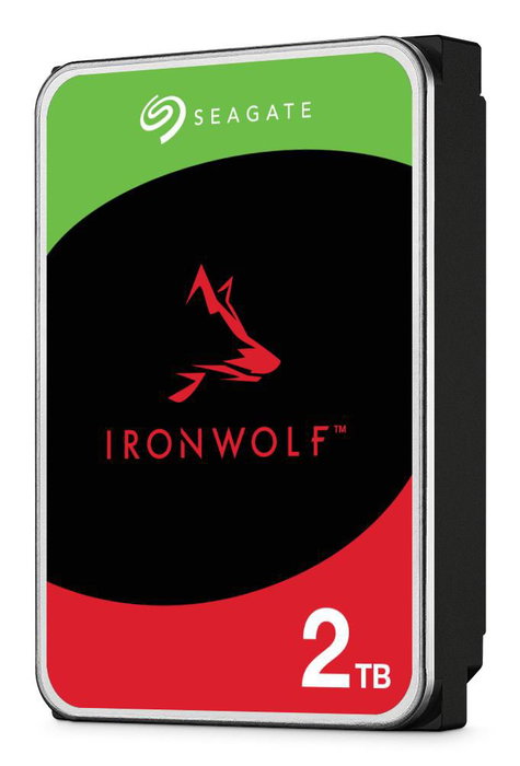 Seagate IronWolf 2TB Disque dur NAS 3.5" SATA III 6 Gb/s 256 Mo de cache - pour usage 24/7