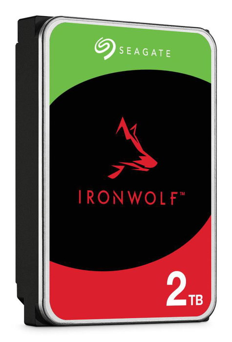Seagate IronWolf 2TB Disque dur NAS 3.5" SATA III 6 Gb/s 256 Mo de cache - pour usage 24/7
