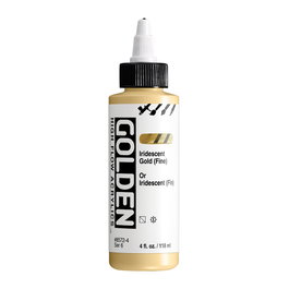 Golden Peinture Acrylique High Flow Or Iridiscent Fin 118 ml