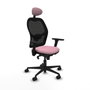 Piqueras y Crespo Chaise de Bureau avec Appui-tête Jorquera 3D036N1 Rose