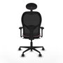 Piqueras y Crespo Chaise de Bureau avec Appui-tête Jorquera 3D036N1 Rose