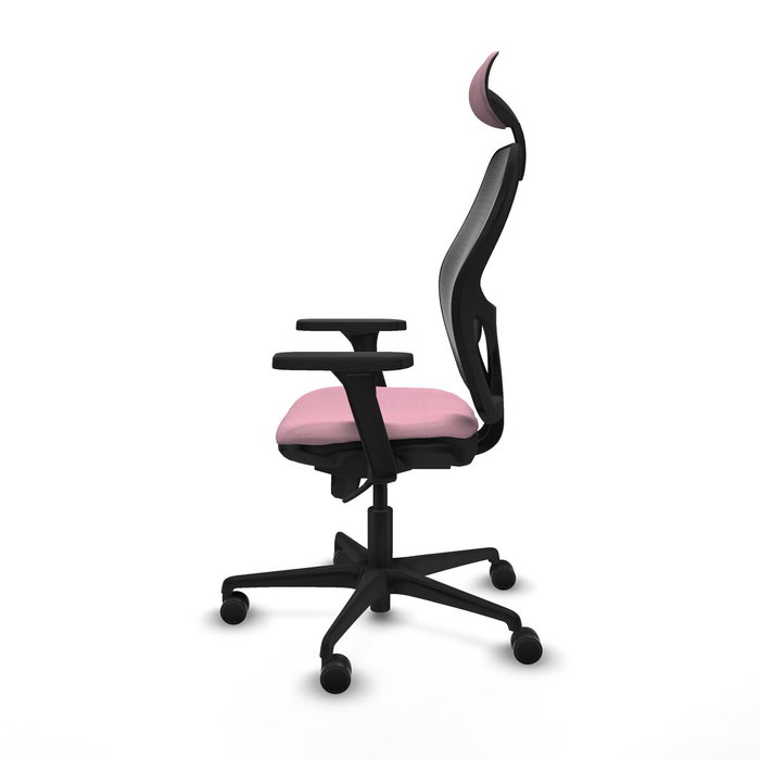 Piqueras y Crespo Chaise de Bureau avec Appui-tête Jorquera 3D036N1 Rose