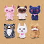 Zuru Fuggler Peluche chat monstre moche et drôle 23 cm - Modèles assortis
