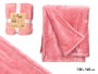 Giftdecor Manteau polaire Sedalina Rosa 130x160 cm (Set de 8)