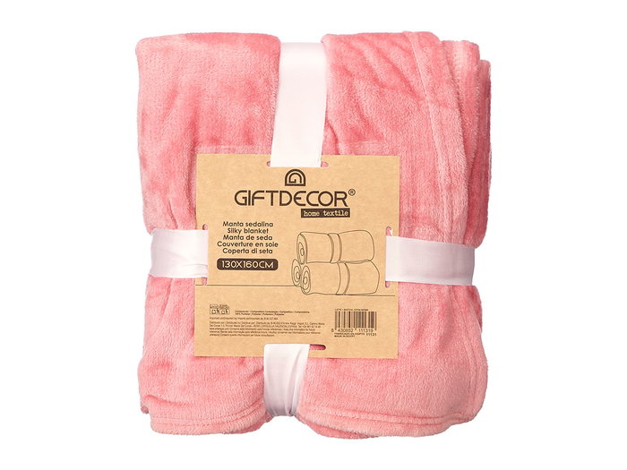 Giftdecor Manteau polaire Sedalina Rosa 130x160 cm (Set de 8) Giftdecor Manteau polaire Sedalina Rosa 130x160 cm (Set de 8)