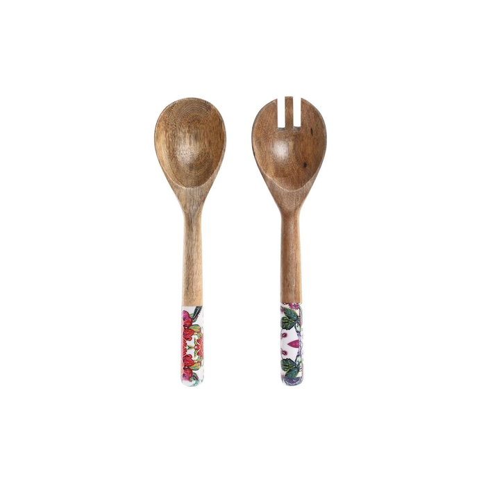 Ensemble d'ustensiles de cuisine DKD Home Decor 6 x 2 x 32 cm 7 x 2 x 28 cm Bois de manguier Ensemble d'ustensiles de cuisine DKD Home Decor 6 x 2 x 32 cm 7 x 2 x 28 cm Bois de manguier