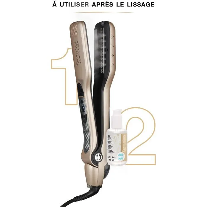 Saint Algue - Coffret Demeliss TITANIUM Elixir Ritual - Lisseur Vapeur Ultra Puissant + Soin Sublimateur
