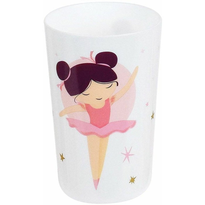 Fun House Lot vaisselle Danseuse Ballerine avec peluche musicale rose