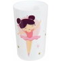 Fun House Lot vaisselle Danseuse Ballerine avec peluche musicale rose