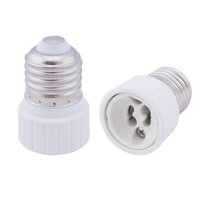 GSC Evolution Adaptateur E27 à GU10 Blanc GSC Evolution Adaptateur E27 à GU10 Blanc
