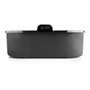 Ibili Moule carré en silicone pour airfryer 21,5 x 20,5 x 7 cm