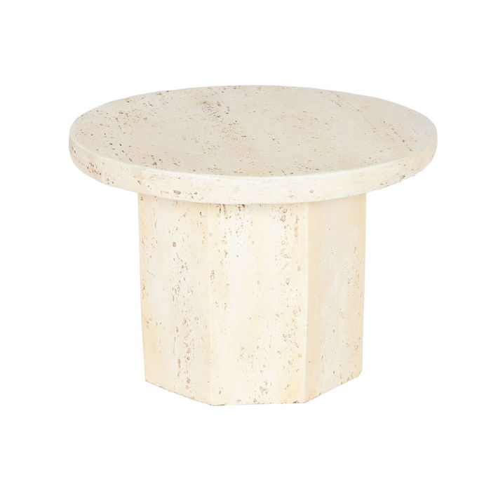 Petite Table d'Appoint Home ESPRIT Beige Magnésium 60 x 60 x 41,9 cm
