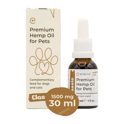 ENECTA Huile de Chanvre pour Animaux 1500mg 30ml ENECTA Huile de Chanvre pour Animaux 1500mg 30ml