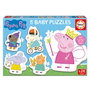 Educa Baby Puzzles Peppa Pig - Lot de 5 puzzles progressifs