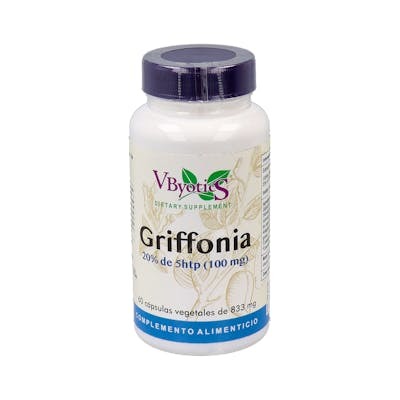 VBYOTICS 5-HTP 100 mg 60 gélules Complément alimentaire humeur VBYOTICS 5-HTP 100 mg 60 gélules Complément alimentaire humeur