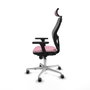 Piqueras y Crespo 3D086G2 Chaise de Bureau Rose