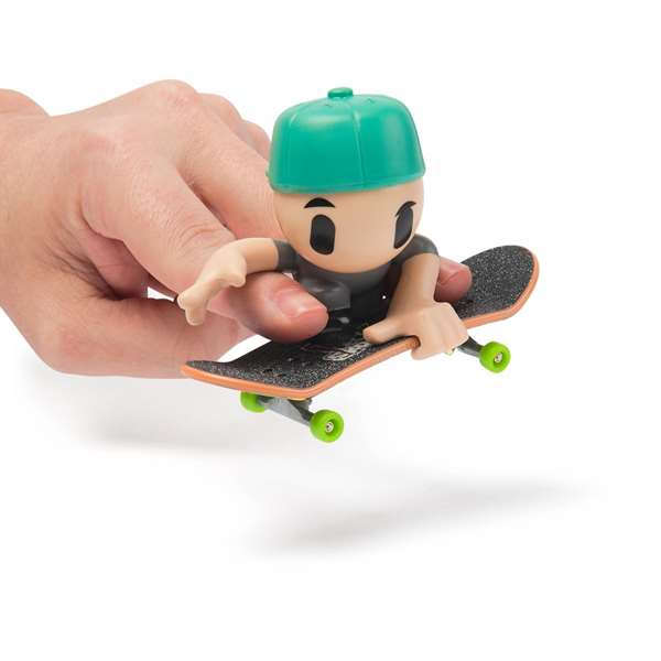 Spin Master Tech Deck Patinette miniature (Sk8 Crew) avec 1 figure - Modèles assortis