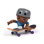 Spin Master Tech Deck Patinette miniature (Sk8 Crew) avec 1 figure - Modèles assortis
