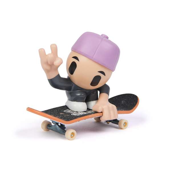 Spin Master Tech Deck Patinette miniature (Sk8 Crew) avec 1 figure - Modèles assortis