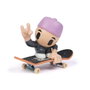 Spin Master Tech Deck Patinette miniature (Sk8 Crew) avec 1 figure - Modèles assortis