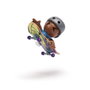 Spin Master Tech Deck Patinette miniature (Sk8 Crew) avec 1 figure - Modèles assortis