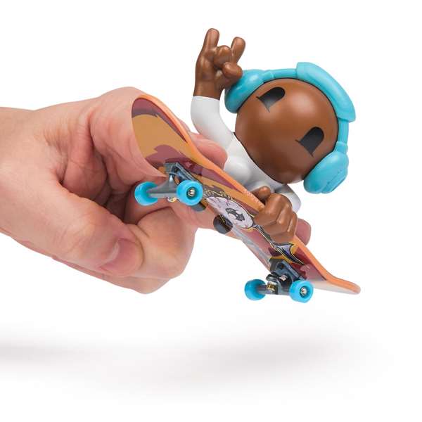 Spin Master Tech Deck Patinette miniature (Sk8 Crew) avec 1 figure - Modèles assortis