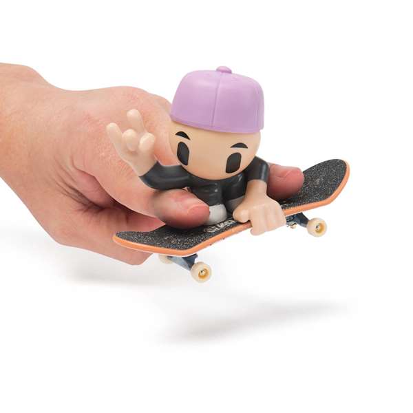 Spin Master Tech Deck Patinette miniature (Sk8 Crew) avec 1 figure - Modèles assortis