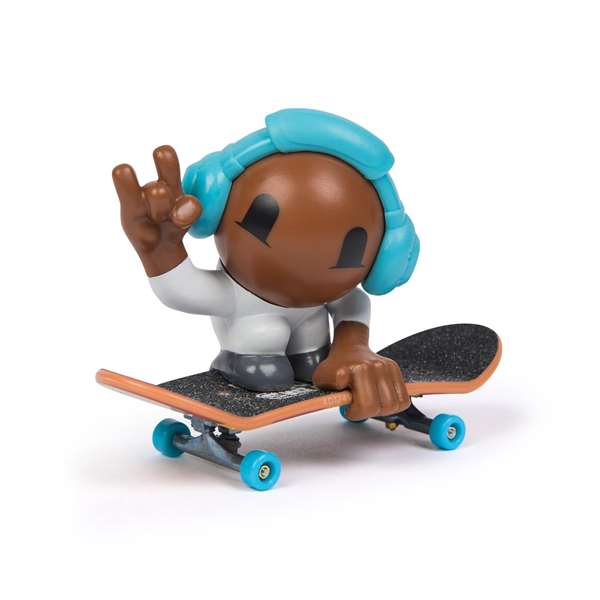 Spin Master Tech Deck Patinette miniature (Sk8 Crew) avec 1 figure - Modèles assortis