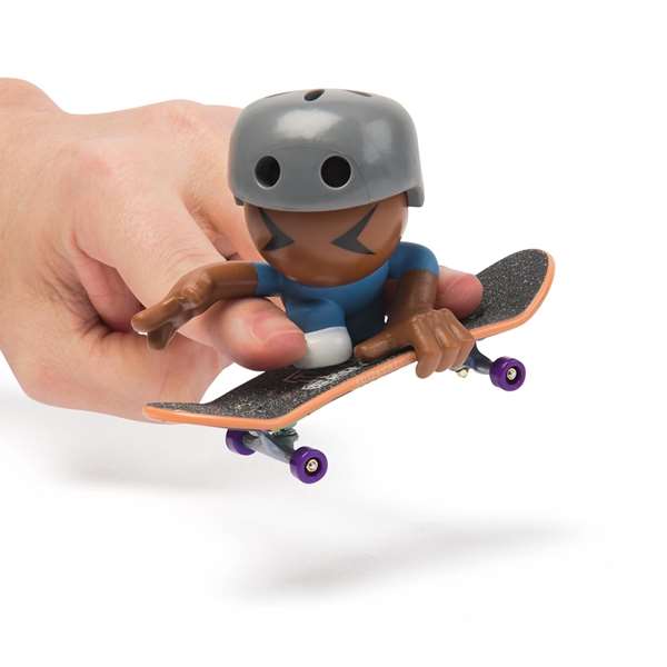 Spin Master Tech Deck Patinette miniature (Sk8 Crew) avec 1 figure - Modèles assortis