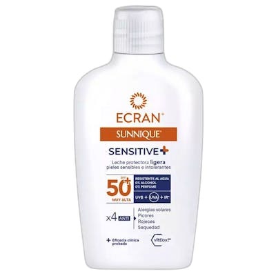 Ecran Sunnique Sensitive Lait Protecteur SPF 50+ 200 ml