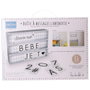 Home Deco Kids Boîte lumineuse avec messages personnalisables