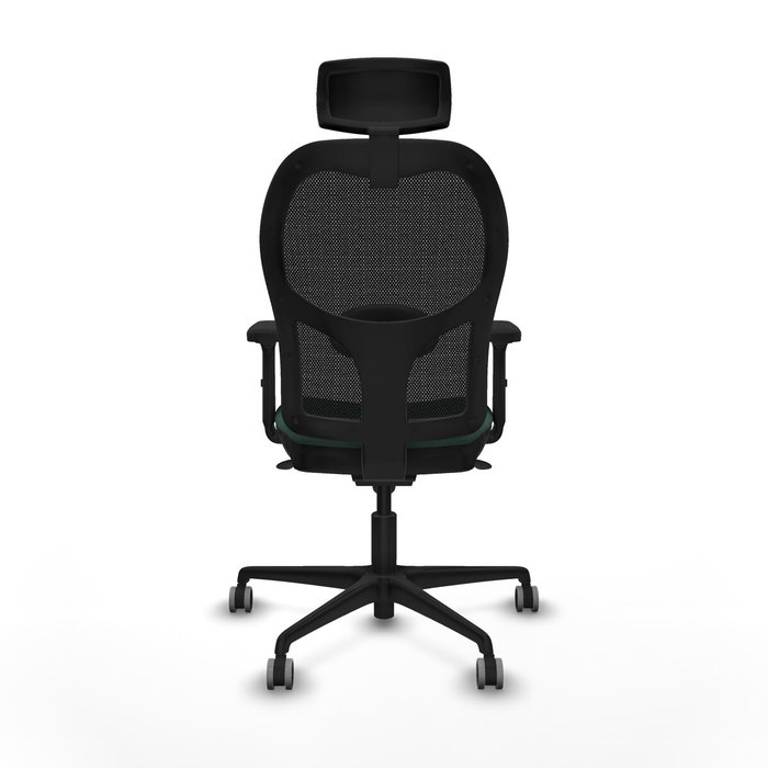 Piqueras y Crespo Chaise de Bureau avec Appui-tête 2D036G2 Vert