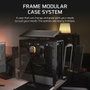 Corsair 4000D - Boîtier PC moyen tour modulaire - Noir