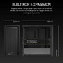 Corsair 4000D - Boîtier PC moyen tour modulaire - Noir