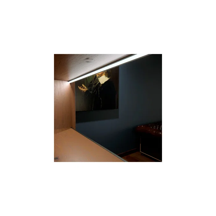Profilé aluminium de type Q18 2,02 m - Laqué blanc