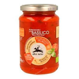 ALCE NERO Sauce tomate au basilic BIO 350 g