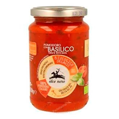 ALCE NERO Sauce tomate au basilic BIO 350 g ALCE NERO Sauce tomate au basilic BIO 350 g