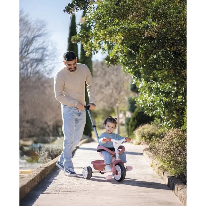 Smoby Be Move Confort Tricycle Évolutif 3 en 1 Rose Smoby Be Move Confort Tricycle Évolutif 3 en 1 Rose