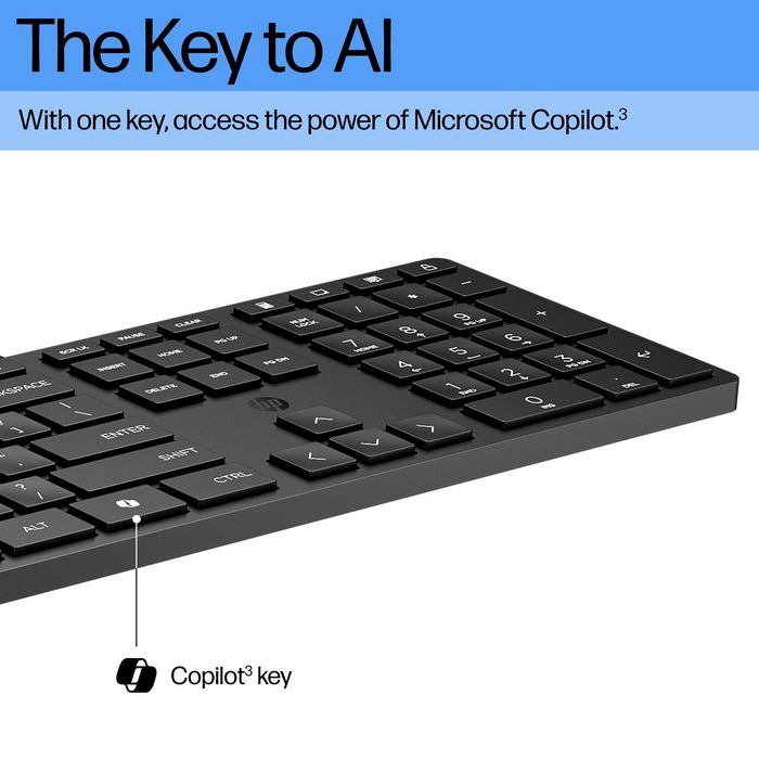 HP 320K USB Wired Keyboard - NORDIC - Noir HP 320K USB Wired Keyboard - NORDIC - Noir