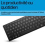 HP 320K USB Wired Keyboard - NORDIC - Noir