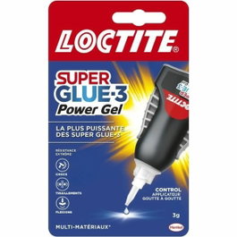 Loctite SUPERGLUE-3 Power Gel Control Blanc 3 g