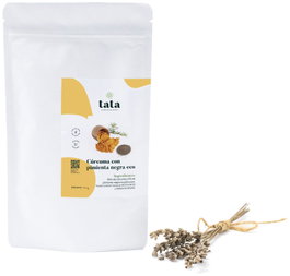 TATA ALIMENTOS Curcuma + Pimienta Negra 100 gr