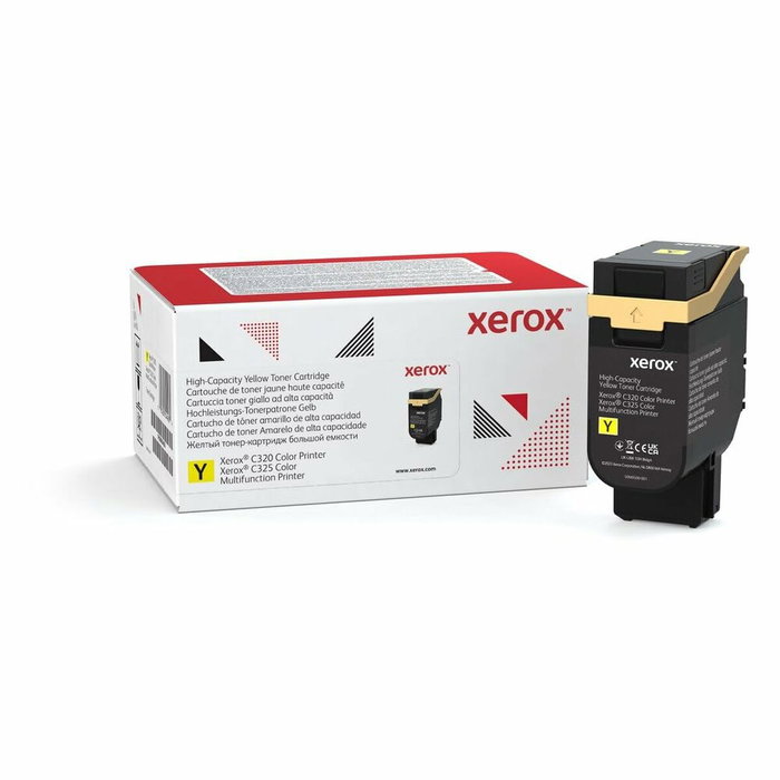 Toner Xerox 006R04830 Jaune Noir (1 Unité) Toner Xerox 006R04830 Jaune Noir (1 Unité)