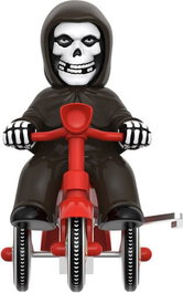 Super7 Misfits figurine Super Cycles Mummy Boy (Noir avec trike rouge) 13 cm