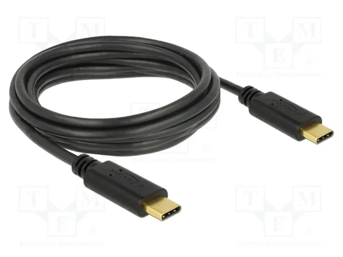 DELOCK Câble USB 2.0 USB-C vers USB-C 3m DELOCK Câble USB 2.0 USB-C vers USB-C 3m